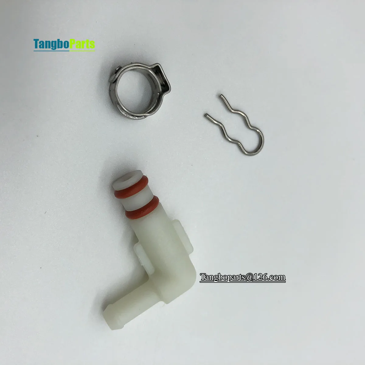 Espresso Machine Spare Parts Boiler 90° Elbow With Seal Spring Clamp For Breville 878 880 881 Coffee Maker Replace