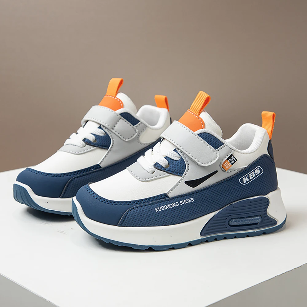 

Kids Soft-soled Outdoor Boy's Girl's Running Shoes Old Dad Leather Sport Shoes Autumn Children's Trend Fashion Kid's Sneakers