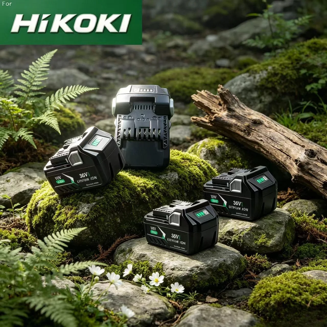 

For HiKOKI 6.0Ah Multivolt Li-ion Battery 18V 36V Wide Temperature Adaptation for Outdoor Job Site BSL36A18 Power Tools