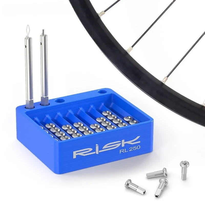 

Bicycle Spoke Cap Arrangement Tool Mountain Road Spoke Cap Storage and Finishing Box Wheel Group Ring