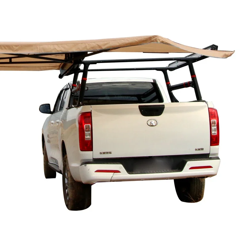 Car Tent with Freestanding Roof, Large House Shaped, SUV, 4-8 Person, Outdoor, 270 Degree, Foxing Awnings