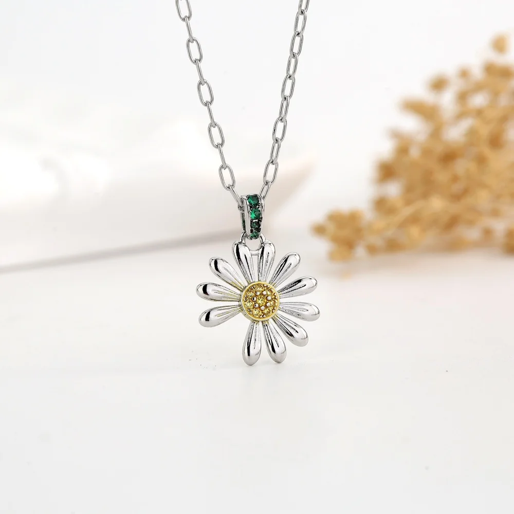 KPOP GD G Dragon Necklace Same Style Daisy Hip Hop Necklace Couple Jewelry Gift for Fans Collection - Image 3