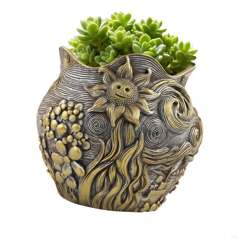 pot-fleur-en-resine-legere-h8wb-drainage-en-forme-tournesol-pour-plantes-succulentes