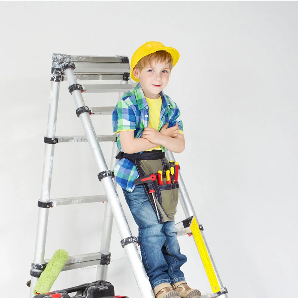 10 Uds. Sombreros de construcción para niños, cascos de plástico para fiesta, sombreros duros para niños, suministros de juguete