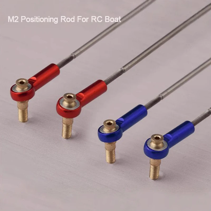 

2 шт. M2 сервопривод из нержавеющей стали, регулятор 2 мм, позиционирующий стержень M3, шаровая головка, аксессуары для радиоуправляемой модели
