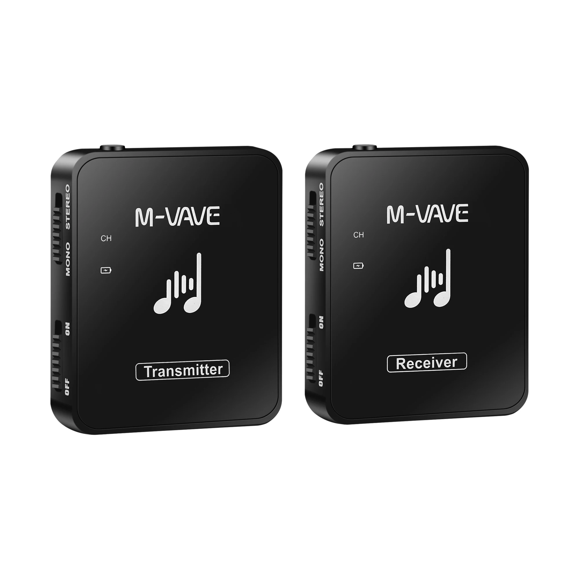 M-VAVE Wireless Monitoring System Ear-return Air Bridge Stage Band Performance Live Streaming Rehearsal One to Multiple