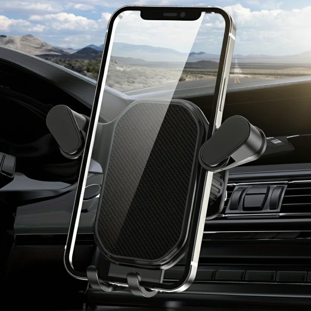 Soporte para teléfono de coche, soporte Universal para ventilación de aire, GPS, soporte para teléfono inteligente para salpicadero y accesorios para coche