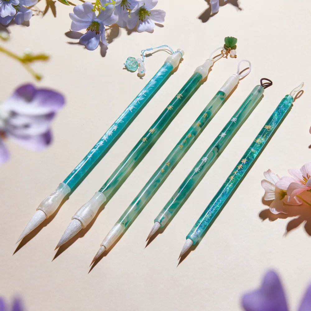 Professional Chinese Painting Brush Set For For Lanzhaiwenfang Calligraphy Supplies Sumi Ink Script Drawing Writing Tools