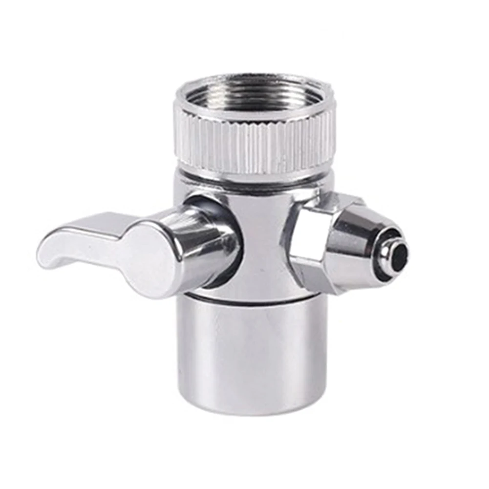 Water Distribution Diverter Valve for Home Use Zinc Alloy Design Ensures Reliability and Long Lasting Performance