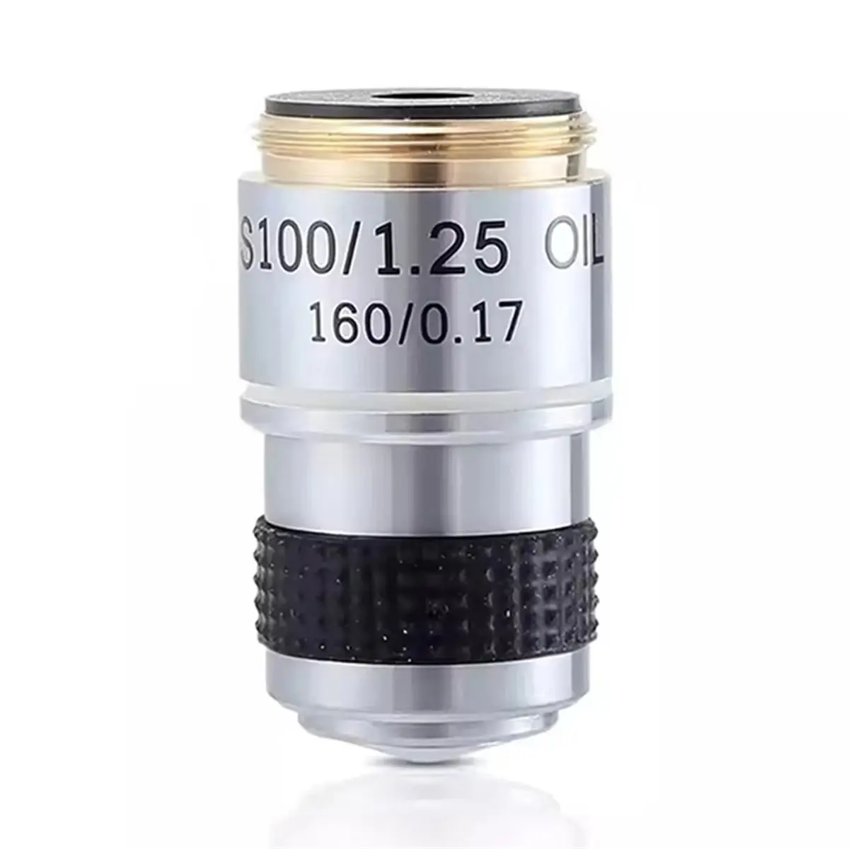 ABYA 185 100X Biological Microscope Achromatic Objective Lens Microscope Lens Adapters Compact Objective Lens