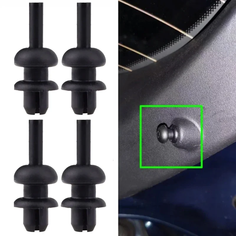 2-4Pcs Rear Boot Trunk Parcel Shelf Clips Fixed Hook Buckle For Citroen SAXO C2 C3 XSARA Picasso DS3 XM Auto Fastener Clip