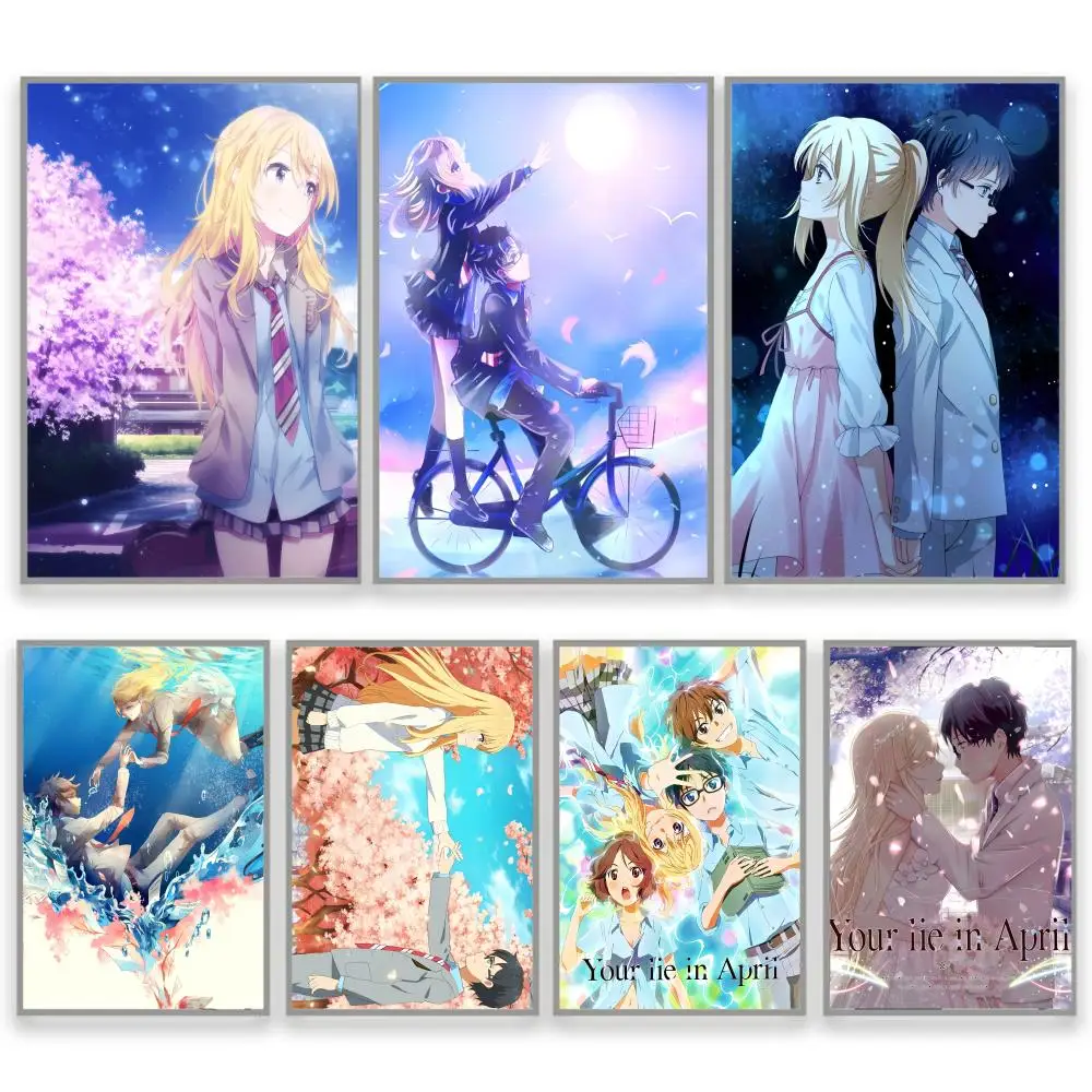 

Your L-Lie in AprilS Poster Self-Adhesive Removable Poster, Peel & Stick Wall Art for Home Office Cafe Bar Wall Decor