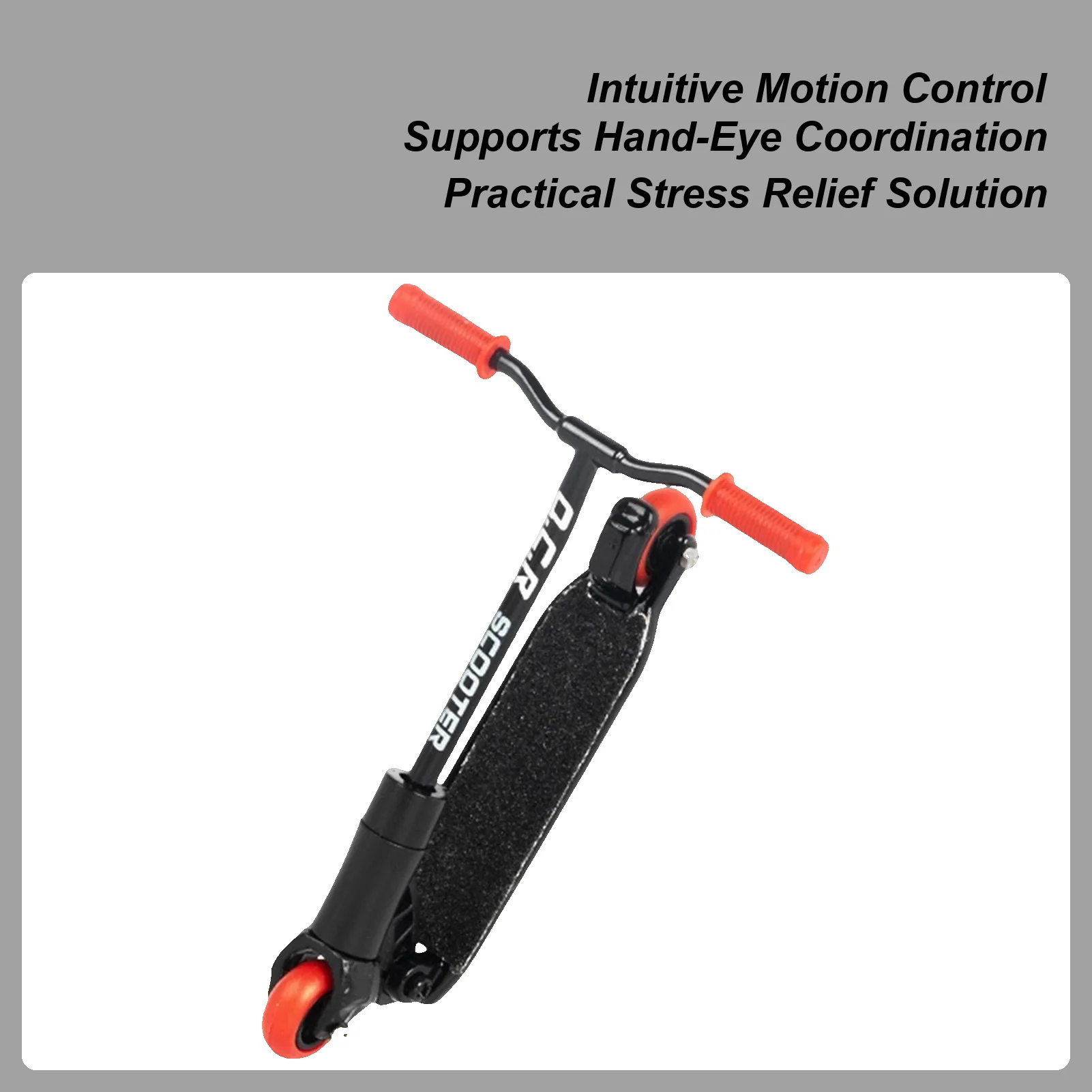 Finger Scooter Foldable Table Decoration Cute Finger Scooter Toy For Kids Teens Adults Collectors Home Office Bedroom Study