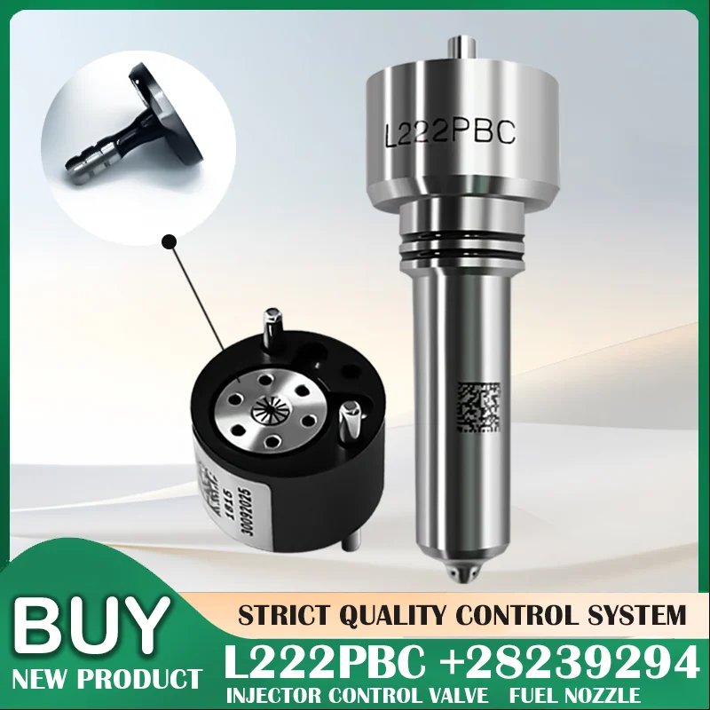 L222PBC+28239294 Fuel Spray Nozzle And Control Valve Component Kit Spare Part Suit for BEBE4C01101 BEBE4C01001 Injector LI2827`