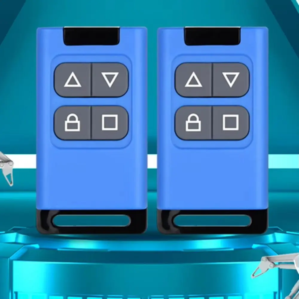 

Rechargeable Garage Control Door Remote 300-915mhz Wireles Copy Remote Control Code Grabber Waterproof Gate Control