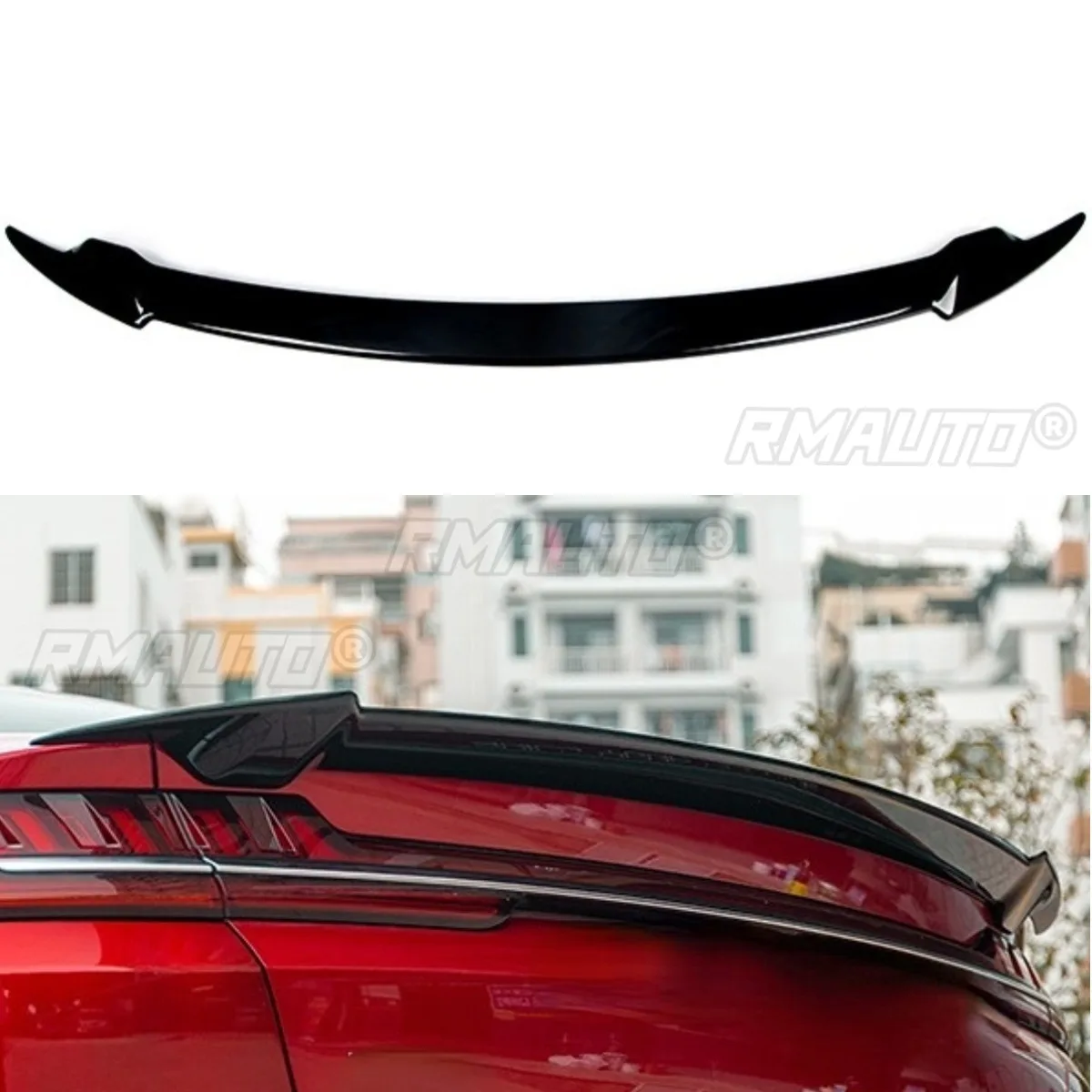 

Задний спойлер автомобиля, спойлер багажника, спойлер на крышу, задний багажник, крыло, подбородок, комплект кузова для BYD Han EV DM, автомобильные аксессуары