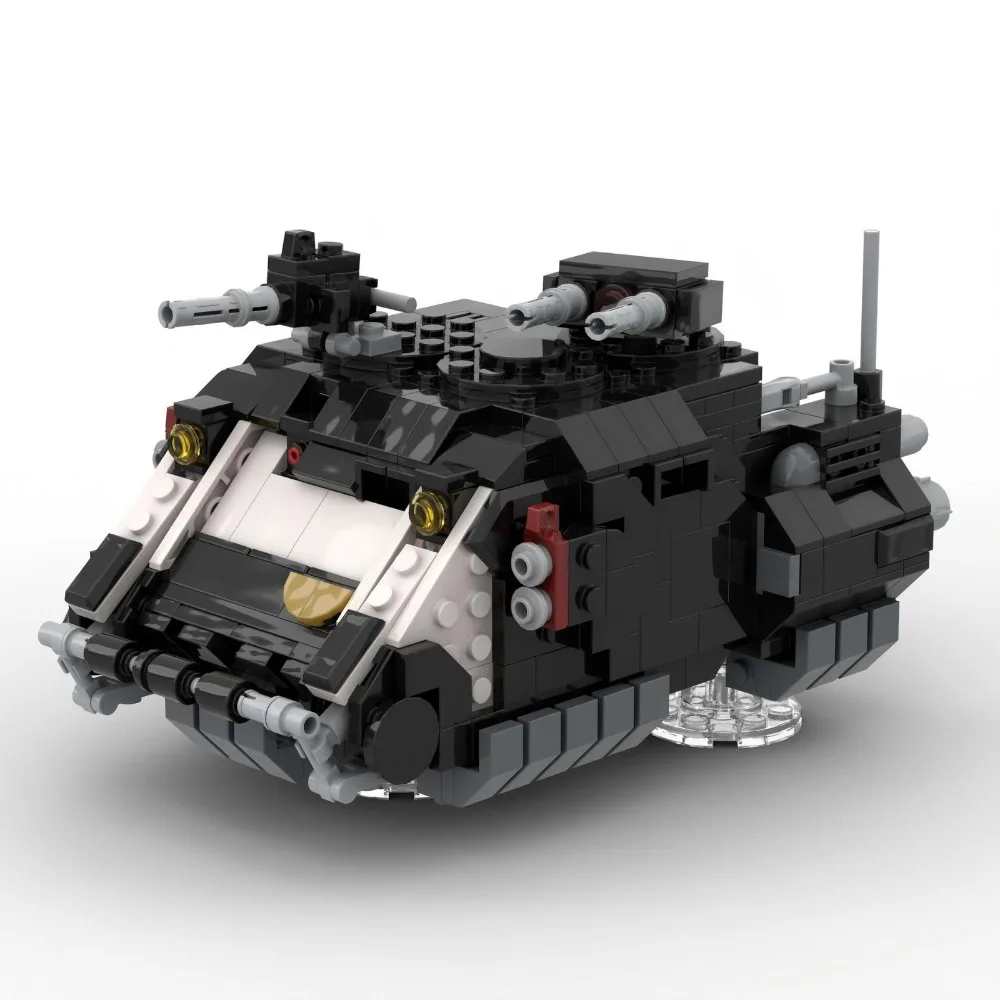 

Black Mecha Robot Model 465pcs Small Particle Building Blocks STEM Toy for Kids Adults Creative Gift