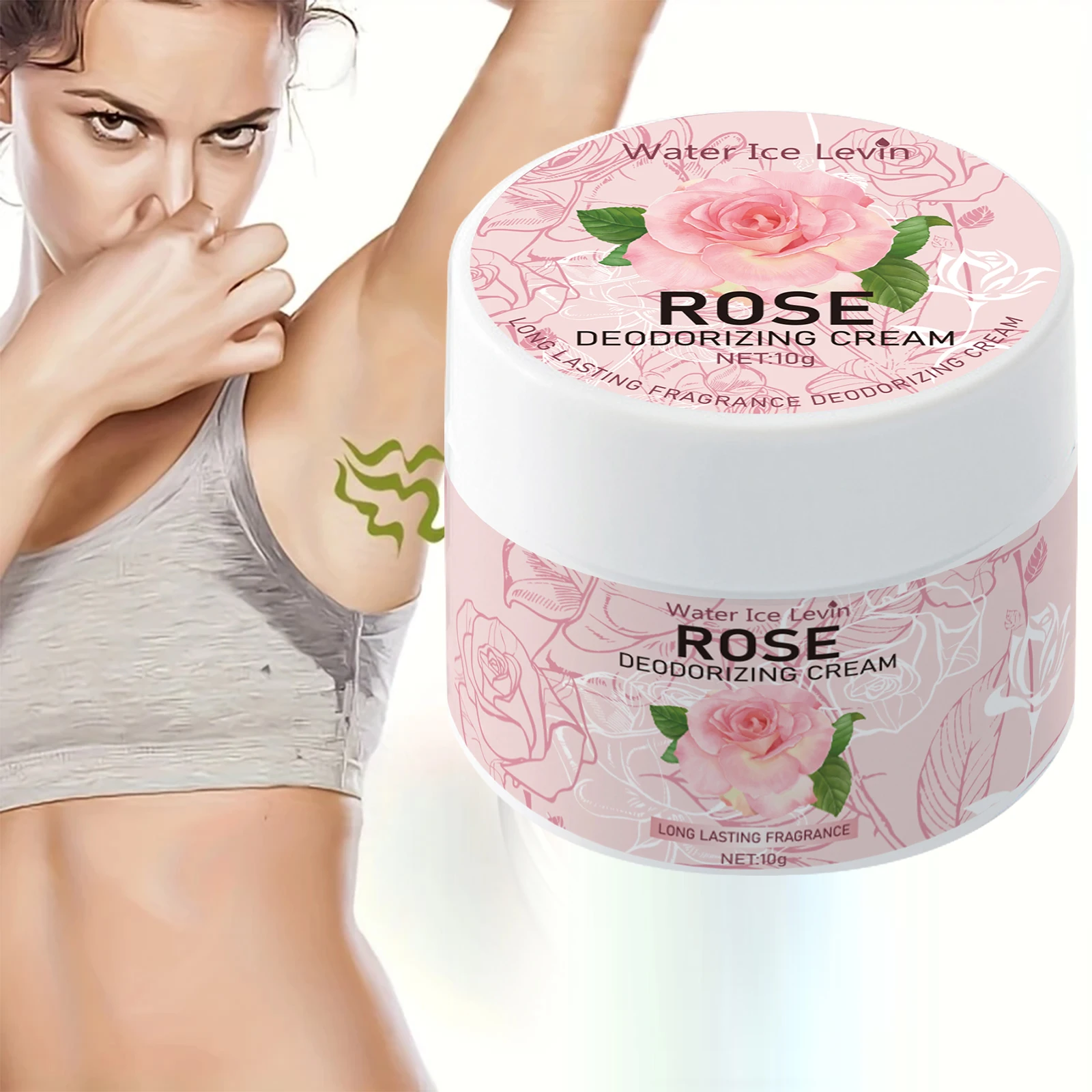 Deodorant Cream Contains Natural Herbal Extracts That Can Deeply Hydrate and Penetrate the Skin, Providing Moisture