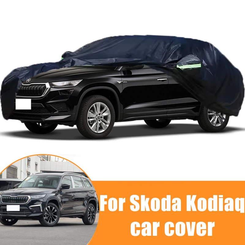

For Skoda Kodiaq All-Weather Car Covers 6-in-1 Waterproof Dustproof UV Proof Snowproof Scratch Resistant Protection