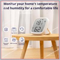 N94R Temperature Humidity Sensor With Screen, Zigbee Multi-Purpose Gateway Smart Wifi Remote Temperature And Humidity Sensor