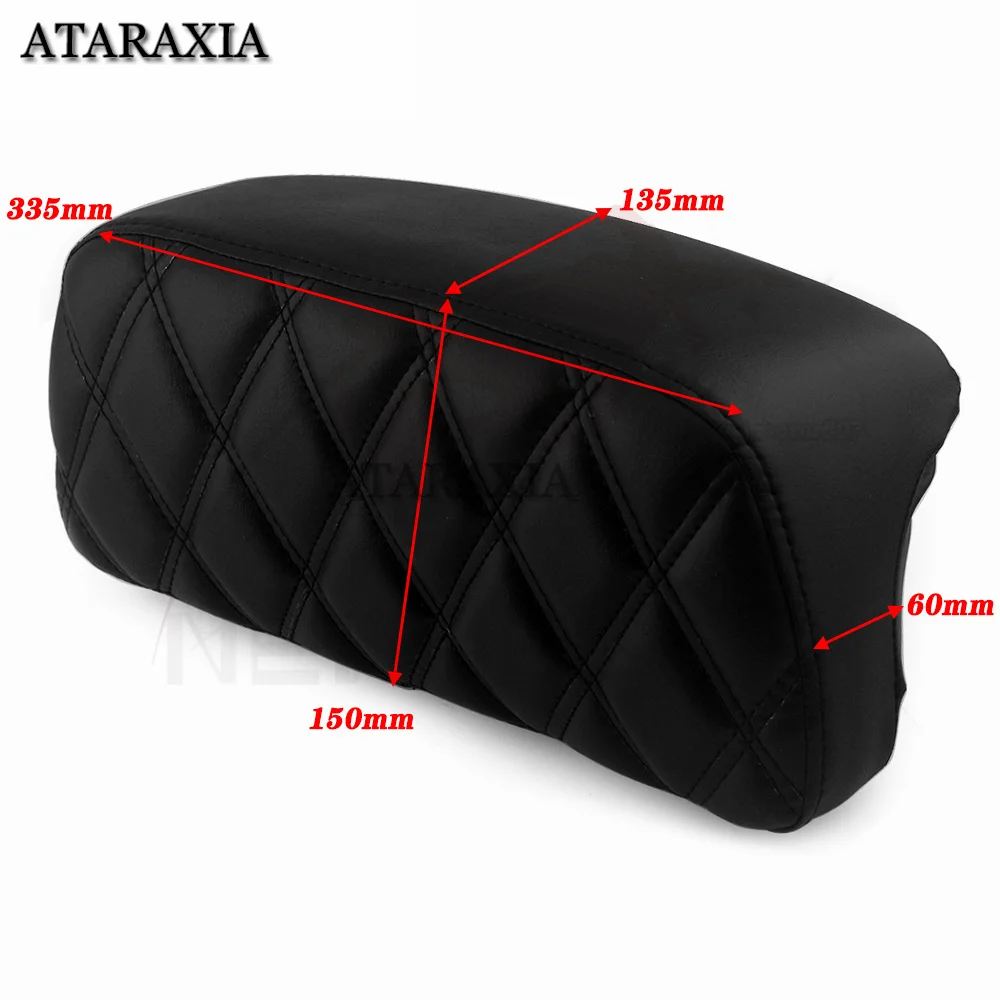 Backrest Pad Motorcycle Tour Pak Pack Backrest For Harley Touring Road Glide Razor 2014 2015 2016-2019