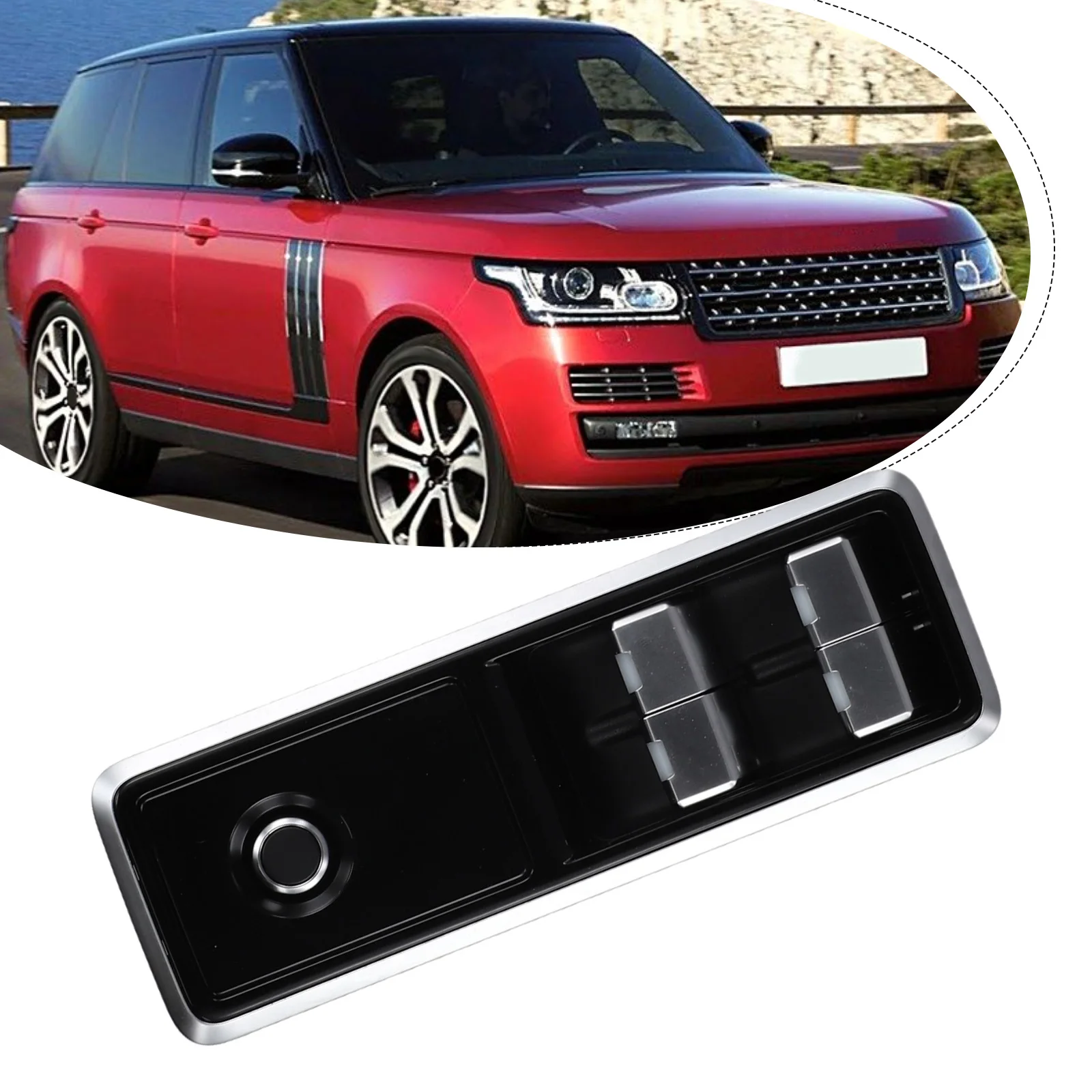 

For Vehicle Interior Upgrade Driver Side Window Switch Window Control Switch Perfect Fit Design ABS Plastic Material