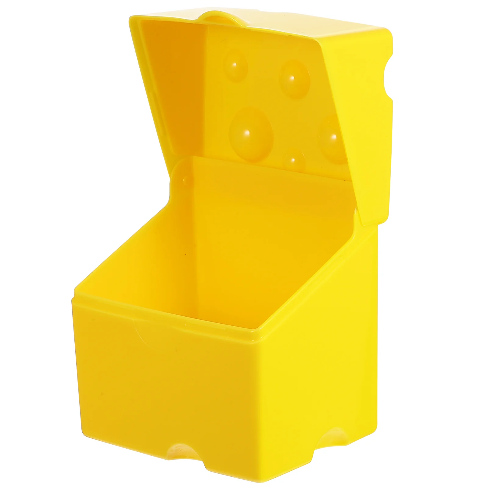 Contenitore per fette di formaggio Le sue piccole scatole con coperchio Design Custodie per burro Contenitori per frigorifero Prosciutto Abs Cucina Portaoggetti da viaggio