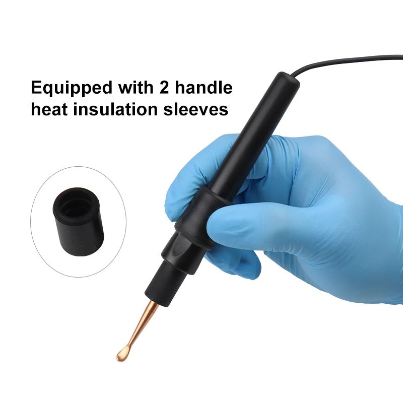 VV Dental Lab Electric Wax Carving Pen for Dental Lab Wax Modeling Double Pen With 6 Wax Tips Electric Waxer Engraving Machine