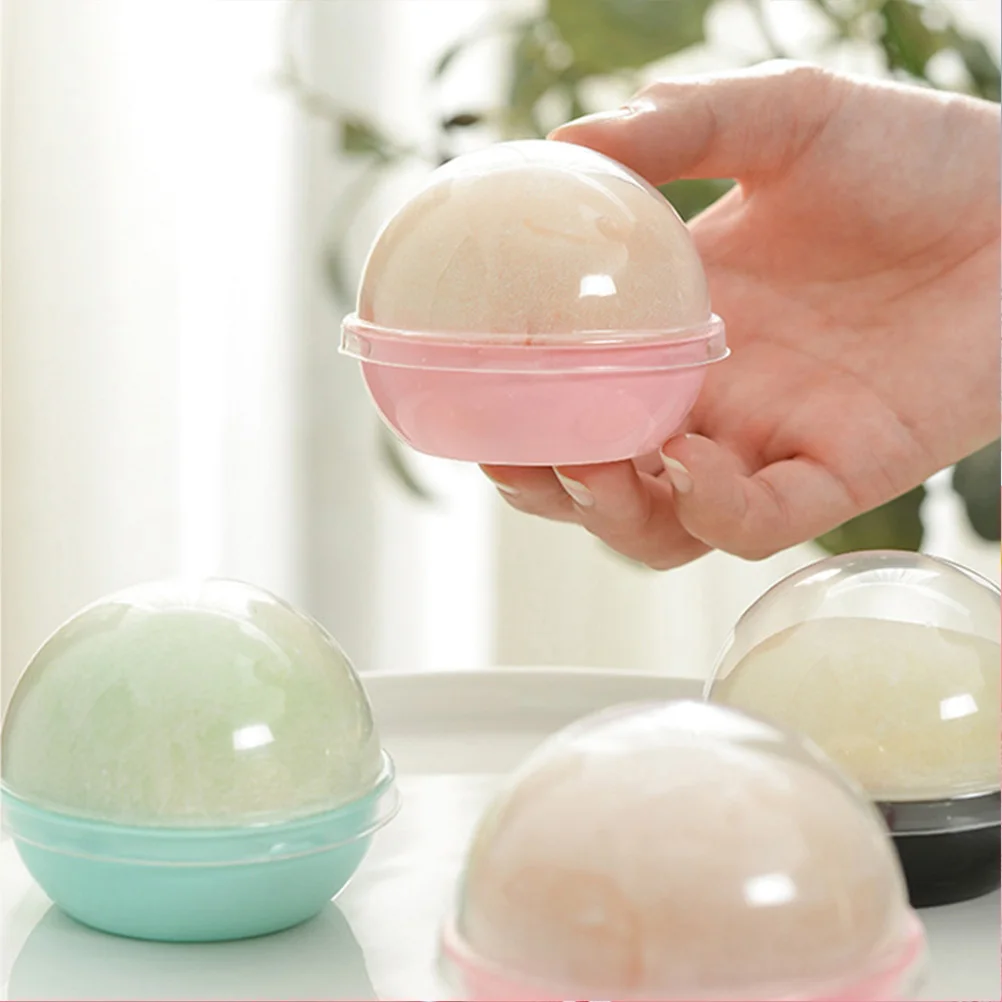 

50pcs Moon Cake Egg Yolk Puff Packaging Box Transparent Small Dome Food Storage Containers For Dessert Shop Bakery Party Baking
