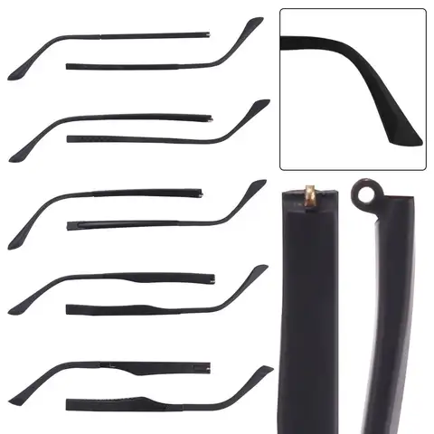 1 par de óculos de dente único, braço de templo, dente único tr90, substituição de óculos, reparo de perna, acessórios de ferramenta