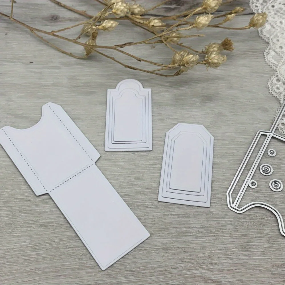 1pcs metal cutting dies cut die mold label tags decoration Scrapbook paper craft blade punch stencils dies