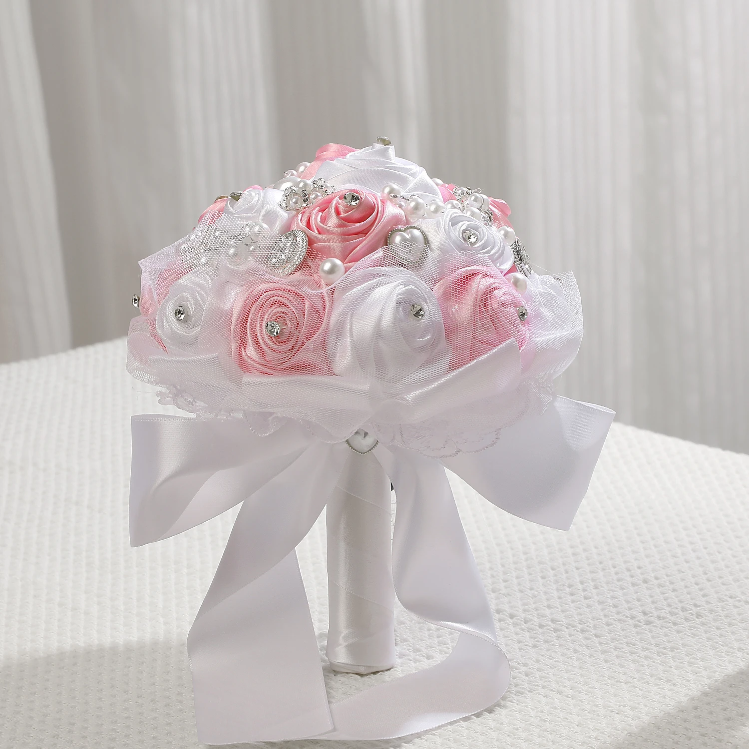 باقة يد العروس محاكاة الزفاف اليد عقد باقة الزفاف التصوير الفوتوغرافي الدعائم الزفاف