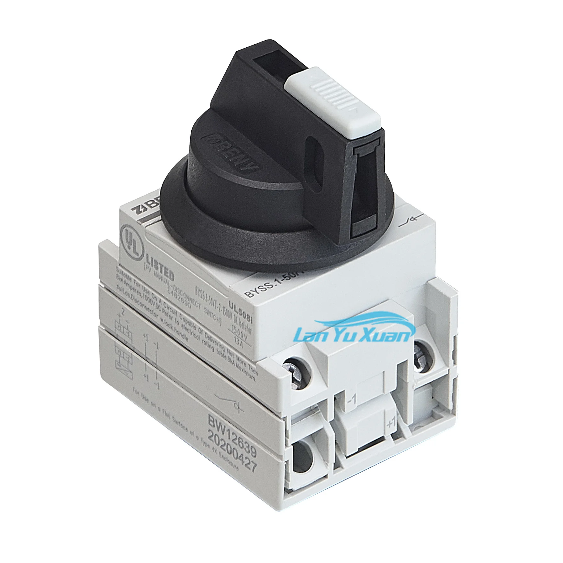 1500V Solar DC Isolator Switches 2P for Photovoltaic  Disconnecter 