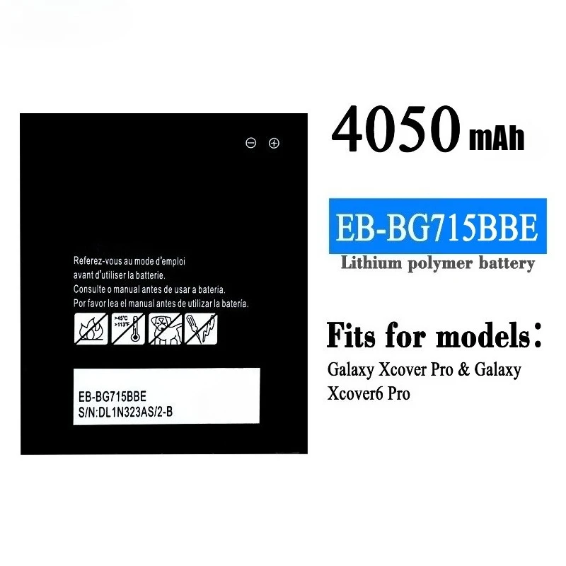 New Battery EB-BG715BBE EB-BG736BBE EB-BG525BBE For Samsung Galaxy Xcover 5 Xcover Pro Xcover6 Pro Battery