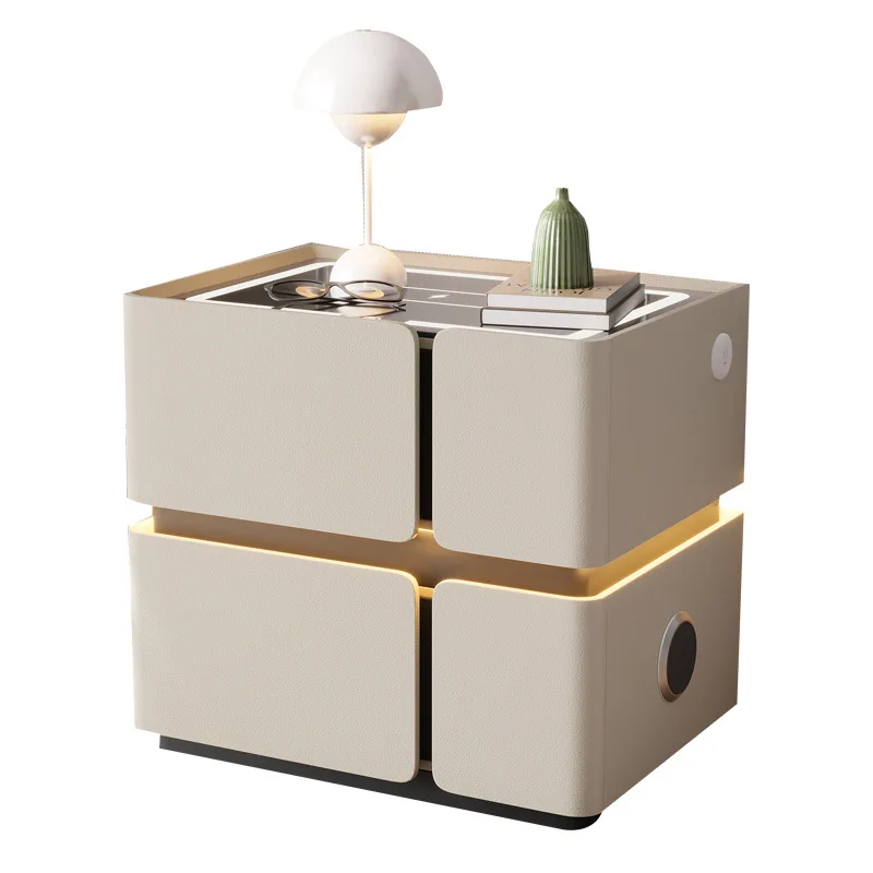 

# Customizable Bedside Table High-Level Internet Celebrity Smart Features Modern Simple Design for Home Living Room