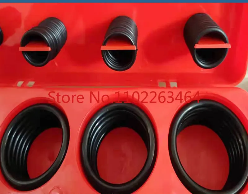 10pcs Red, yellow and blue O-ring repair box/O-ring/oil seal/mechanical seal/NBR O-ring repair box