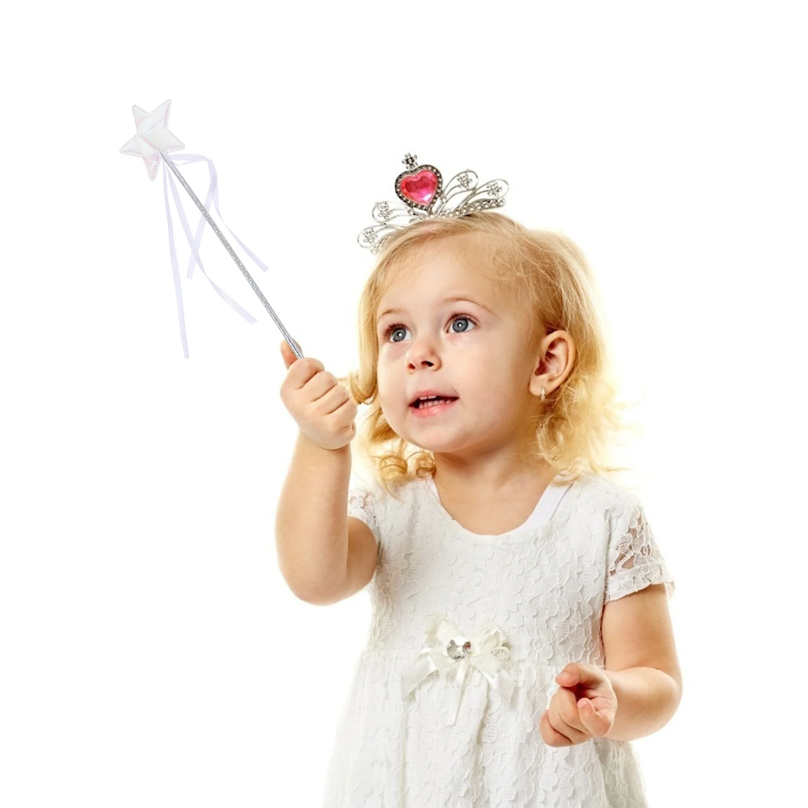 10 قطع من عصا الجنية ذات النجمة الخماسية للهالوين، دعامة تنكرية للأطفال، عصا أداء رائعة للحفلات