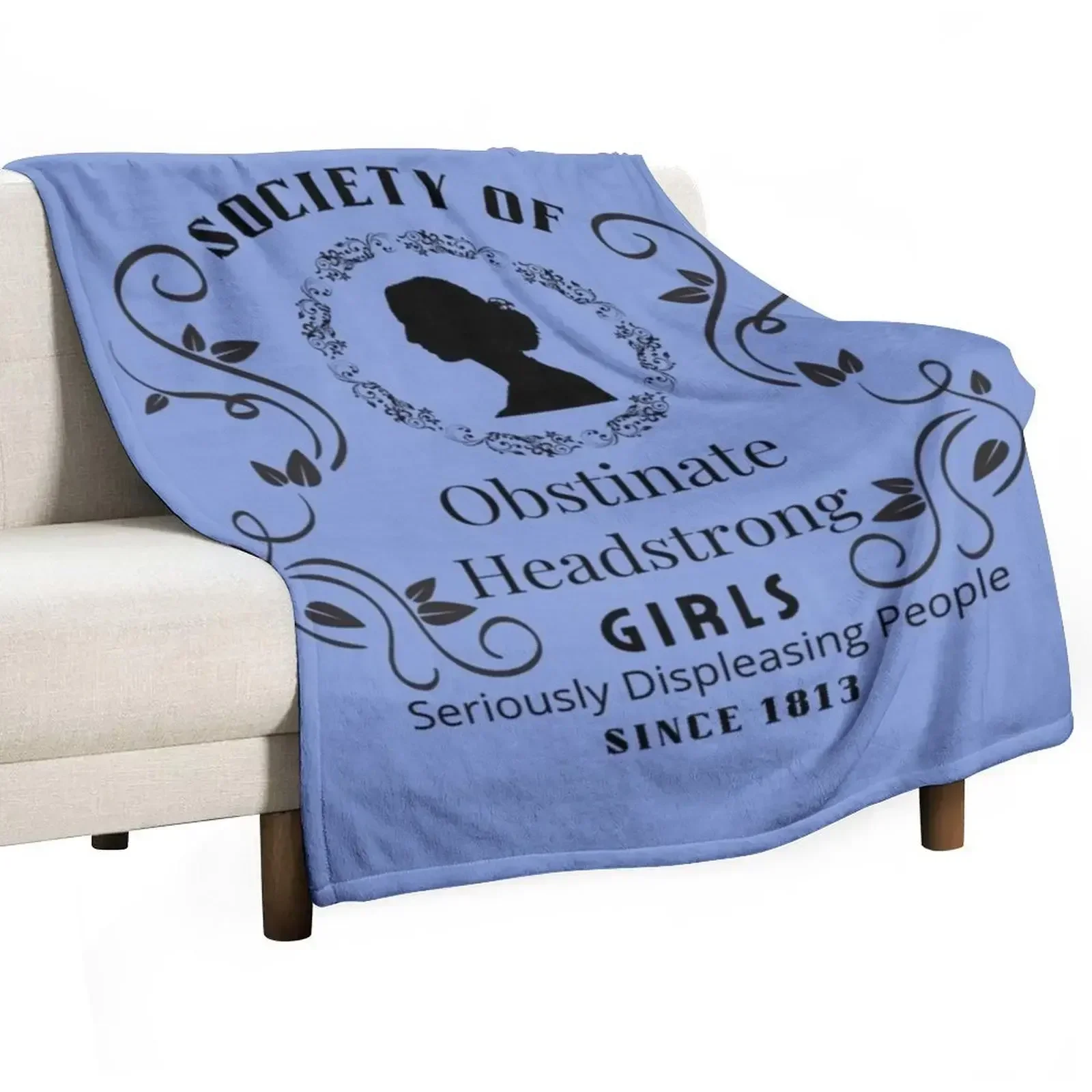 Pride And Prejudice Throw Blanket Personalized Gift Soft Beds Blankets