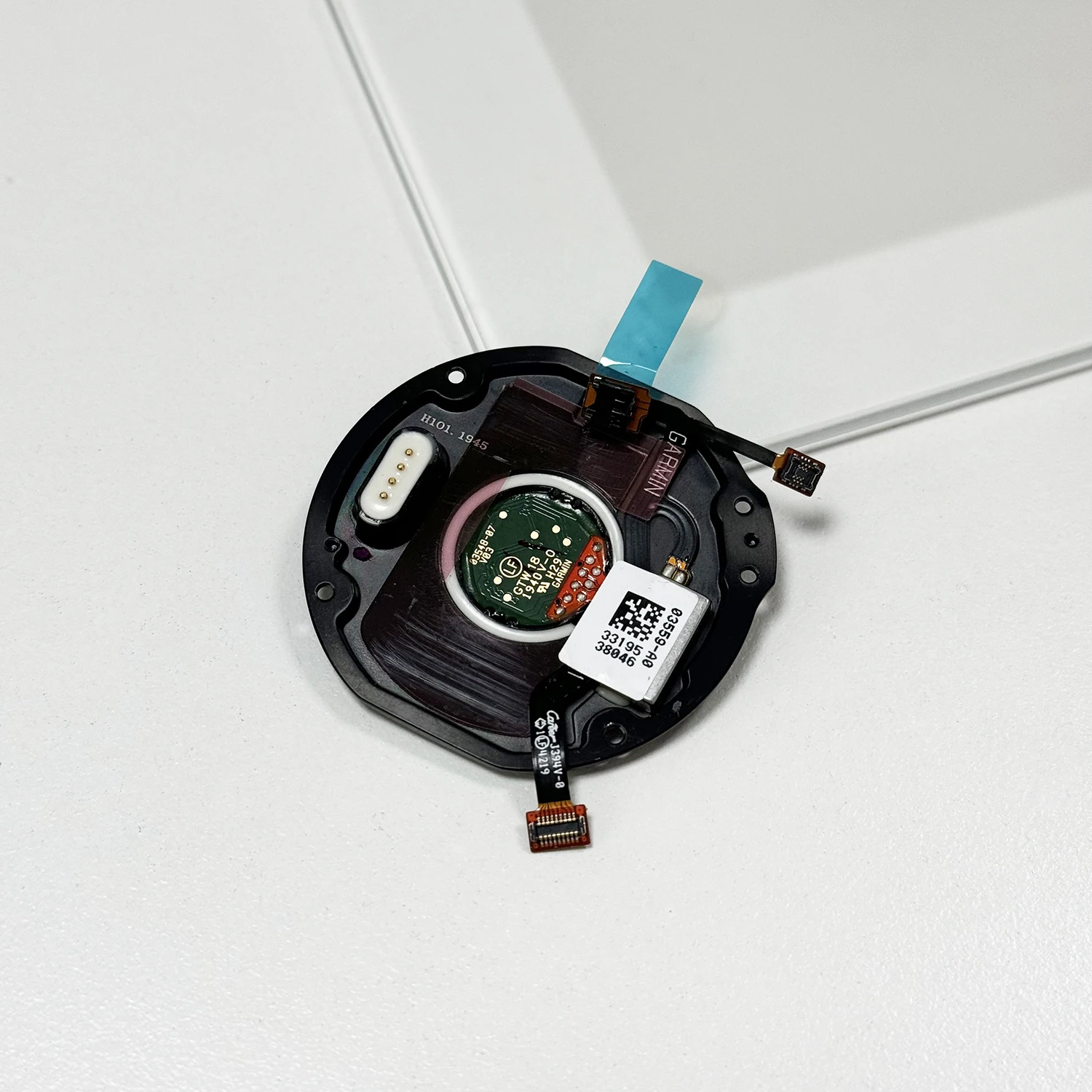 Untere Abdeckung Kompatibel mit GARMIN FENIX 6 Pro Solar Rückabdeckung Gehäuse Herzfrequenzsensor Ersatzteil Reparatur Austausch