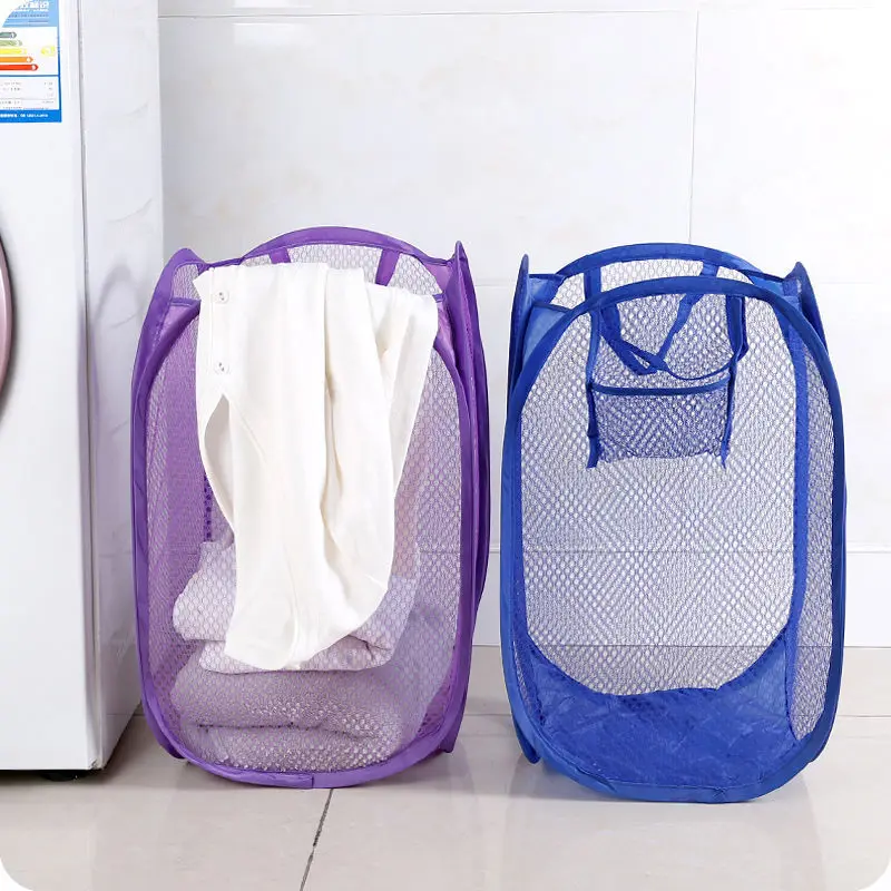 Panier à linge pliable portable, panier de rangement pour vêtements sales, organisateur domestique pour vêtements, panier de rangement pour jouets