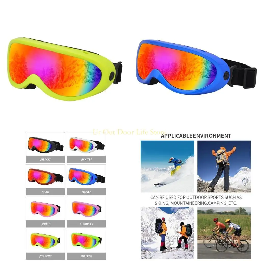 

77UF креативные модные очки для сноуборда, защита от песка, анти-УФ-защита, очки для катания на лыжах