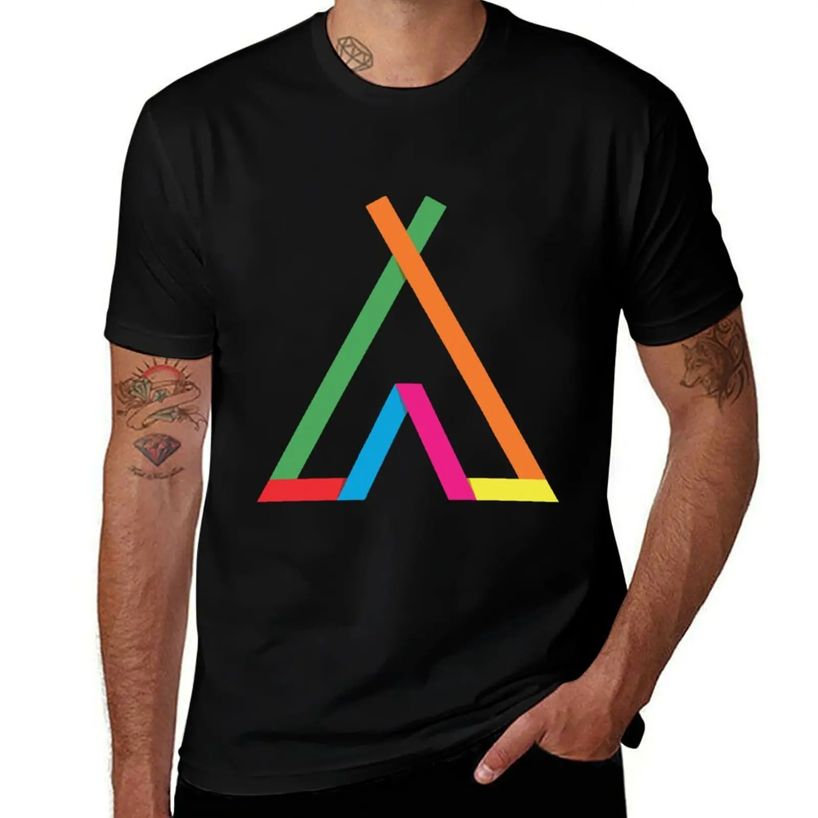 

Above & Beyond Group T-Shirt man t shirt luxury black cotton t-shirt plain for man package