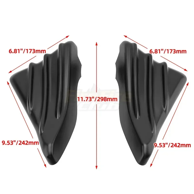 Matte Black Motorcycle Side Frame Cover Panel Engine Guard Fairing For Honda Rebel 1100 CMX1100 2021 2022 2023 2024