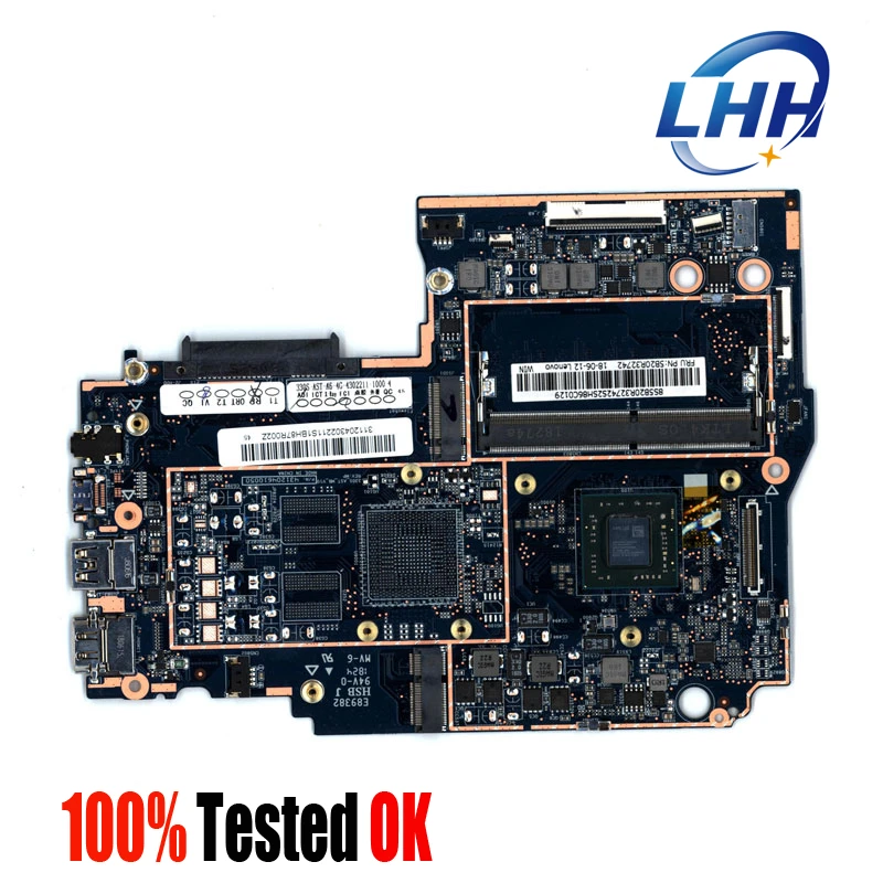 

For Lenovo Laptop Ideapad 330S-14AST Motherboard NM-B321 mainboard A6-9225U CPU UMA 4G RAM 100% Test