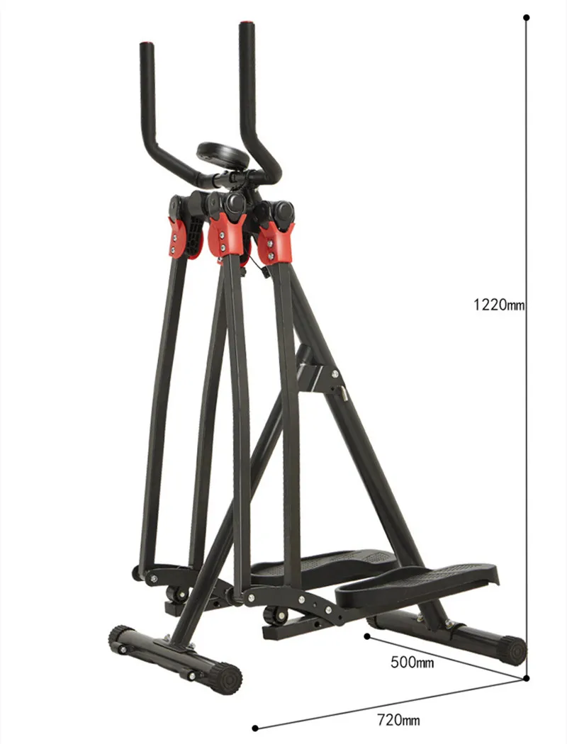 High Load Bearing Foldable Air Walker Magnetic Resistance Cardio Fitness Machine