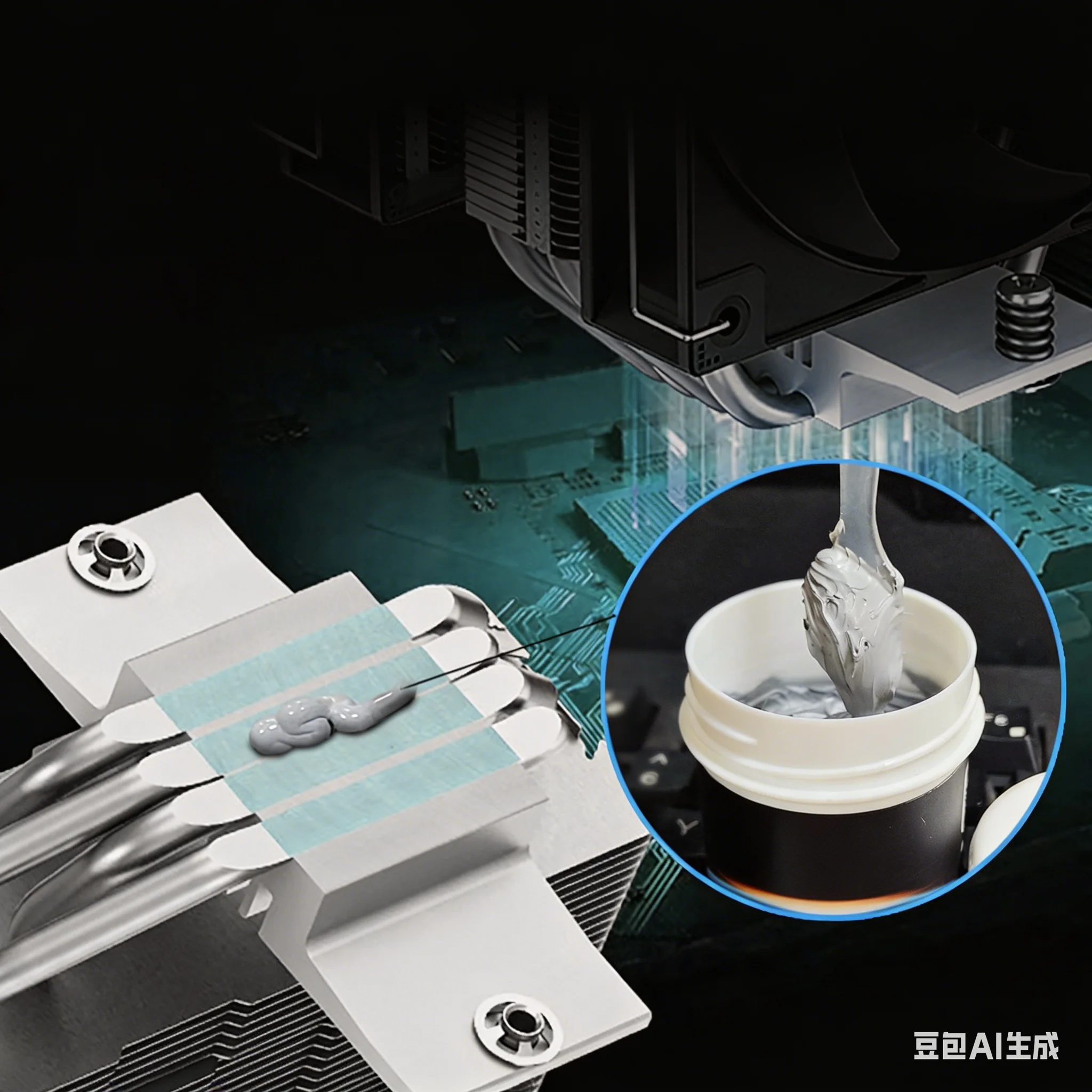 Maxtor GLE 80g Thermal Paste CPU Cooler Heatsink Heat Sink Paste for GPU Video Card - Thermal Compound for Heat Dissipation