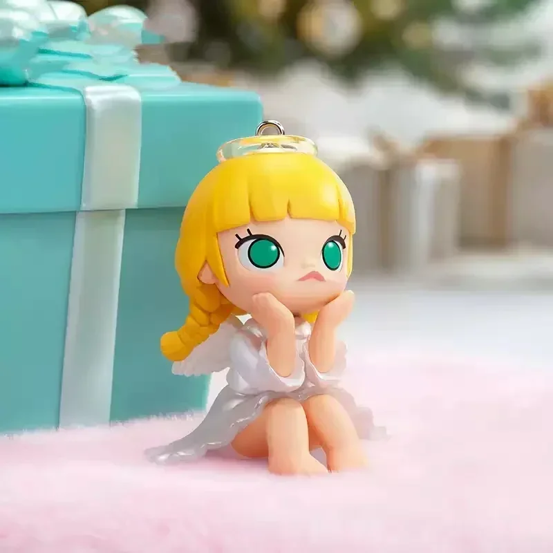 POP MART MOLLY Castle Miracle Box Series Guess Bag Mystery Box Mainan Blind Box Boneka Lucu Anime Figure Ornamen Desktop Hadiah