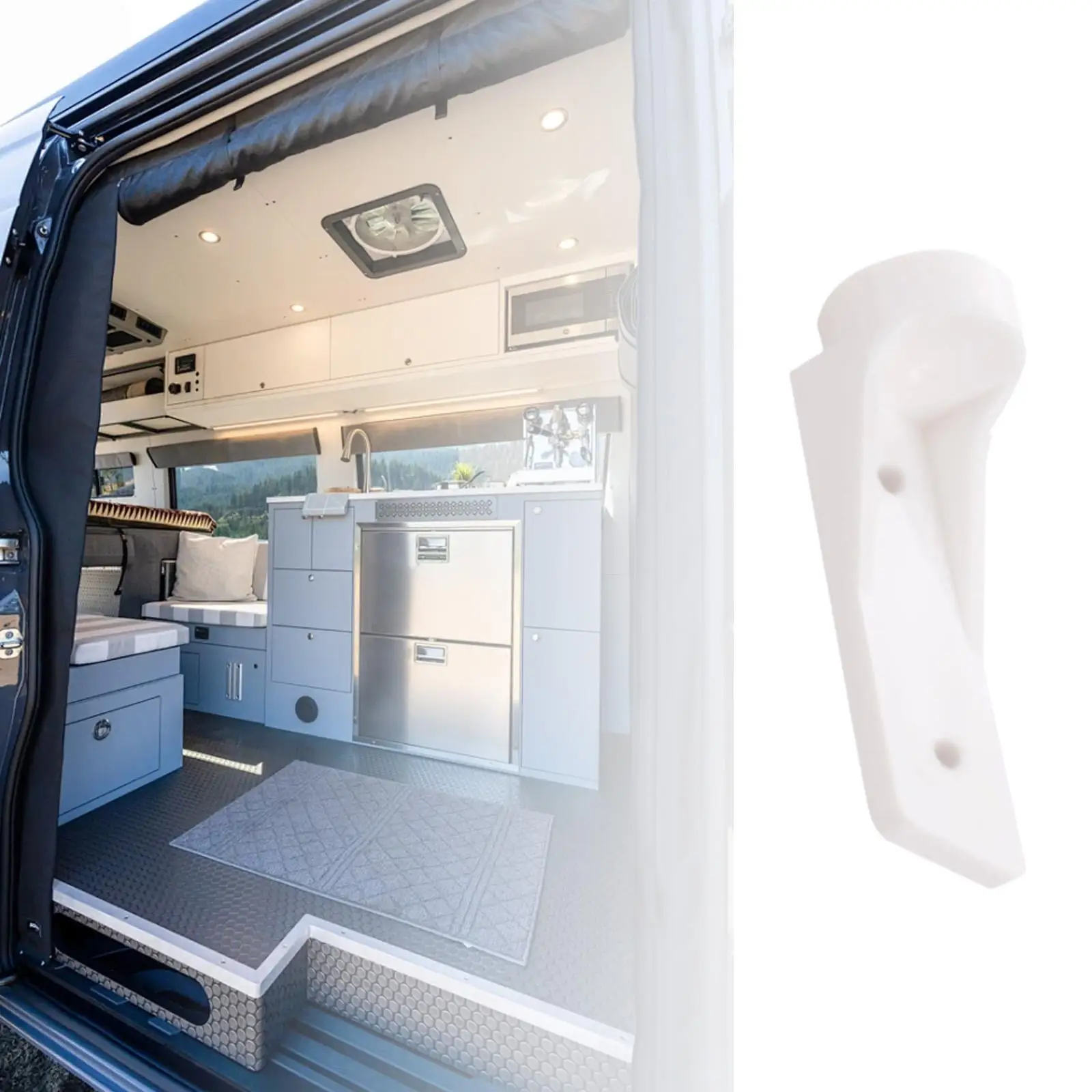 Freezer Door Hinge Plate 2002244008 Accessories for RM2351 RM2454 M2333