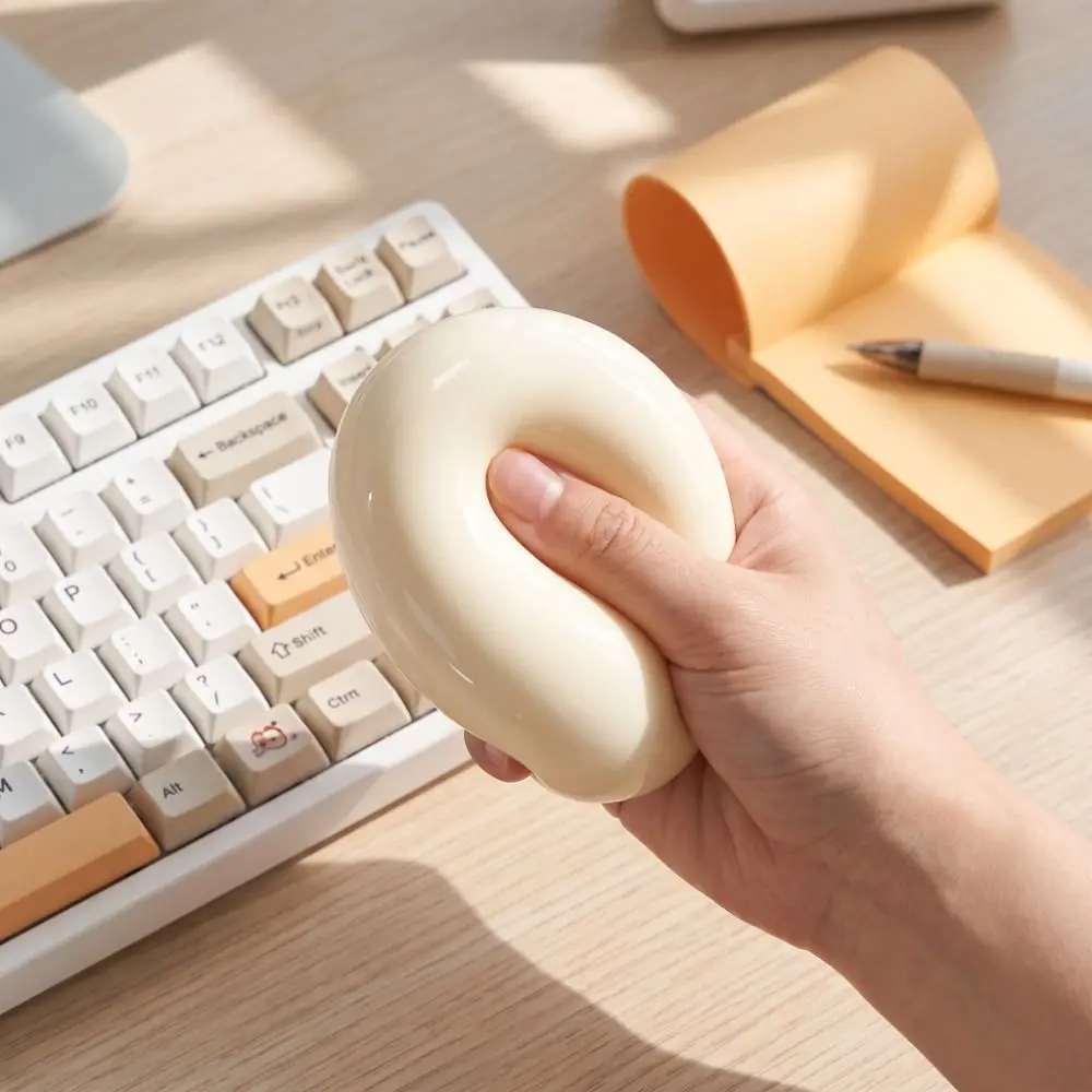 Crunchy Crunchy Egg Squishy Soft Sound Effects Handmade Egg Squeezing Comfortable Moldable Sensory Fidget Office Desk