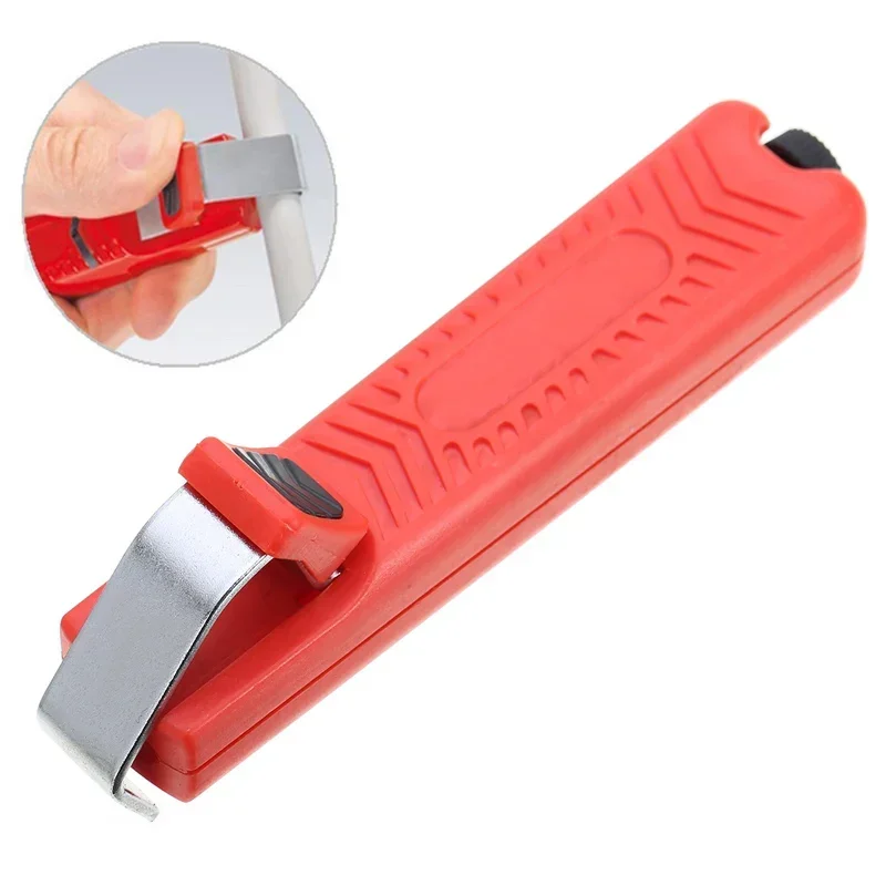 1PC Cable Wire Stripper Portable Mini Stripping Cutters Electrician Knife Adjustable Cable Stripping Knife Stripping Tools